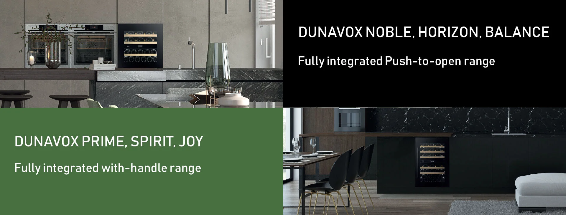 Dunavox'un En Yeni Şarap Dolabı Serileri Tanıtılıyor
