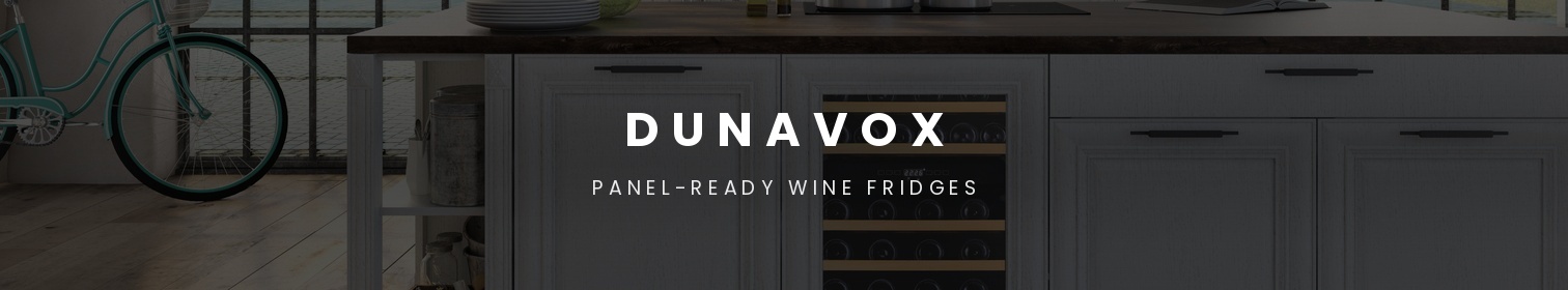 Dunavox panel uyumlu şarap dolabı